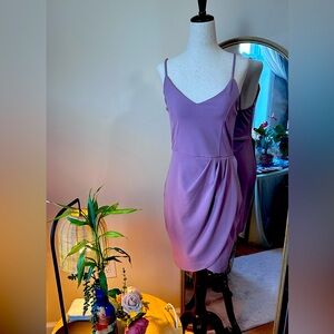 LULUS Forever Your Girl Mauve Pink Bodycon Dress